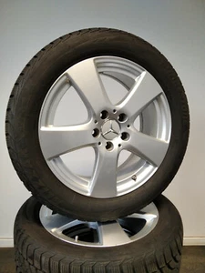 4 Winterräder 225  50 R17 Mercedes C Klasse W205 17" Alufelgen Winterräder  - Picture 1 of 6