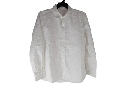 Camisa BKE Para Hombres Elastizada Calce Ajustado Abotonada Blanca Manga Larga Talla Grande  Foto 1 de 4
