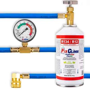 3in1 Dichtmittel + Öl + Kältemittel R134A für Autos von 1995 bis 2016 - Bild 1 von 5