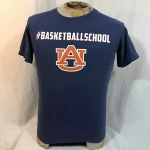 Camiseta Auburn Tigers #BasketballSchool Azul Marino Adulto Talla Pequeña Colores Confort - Imagen 1 de 6