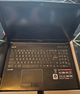 MSI GE62 2QF Apache Pro Gaming Laptop READ DOES NOT POWER ON - Picture 1 of 6