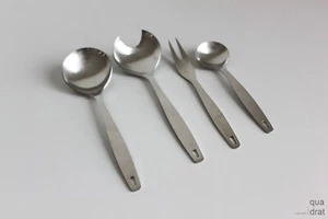 Georg Jensen Holiday 2 Vorlege Besteckset 4teilig Dänemak - Bild 1 von 9