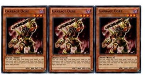 Yugioh- 3X Garbage Ogre - Common - 1st Edition - CBLZ-EN018 - Near Mint - Picture 1 of 1