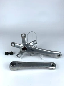 Bracci pedivella Shimano Deore vintage FC-M60 170mm 110 BCD con tappi bulloni Giappone alluminio - Foto 1 di 14