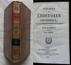 Ke} DISCOURS SUR L'HISTOIRE UNIVERSELLE - BOSSUET - Tome 1 (1835) Religion