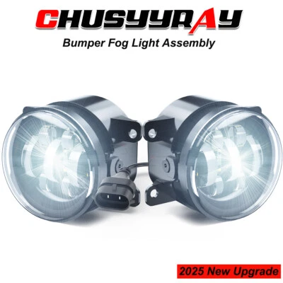 Nova atualização para-choque dianteiro luzes de neblina LED claras para RAM PROMASTER 3500 2014-2022 - Imagem 1 de 4