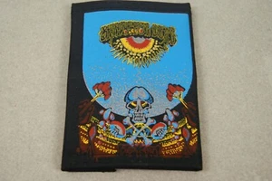 NOS Deadstock vtg 80s GRATEFUL DEAD Black Nylon Bi-Fold Wallet Carnival Prize - Picture 1 of 3