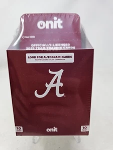 2025 Onit University of Alabama Football Cards Signature Collection 10 Pack Box - Picture 1 of 3