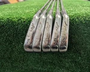 Mizuno MP-67 Cut Muscle Forged 4-8 Iron Set 5pc RH Steel Stiff Flex S300 *WEAR* - Picture 1 of 13
