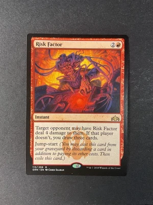 Risk Factor - Guilds of Ravnica - Magic the Gathering - MTG - Image 1 of 2