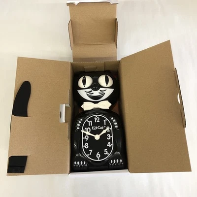 KIT RELOJ GATO NEGRO -Tamaño Completo - 15.5"- HECHO EN EE. UU. Foto 1 de 4