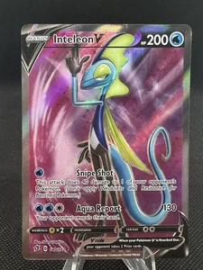 Inteleon V 180/192 Pokemon Rebel Clash Full Art Holo NM - Picture 1 of 2