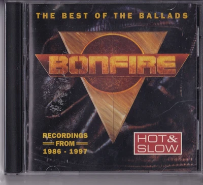 BONFIRE - HOT & SLOW - THE BEST OF THE BALLADS CD 1997 (SCORPIONS SINNER 1997 - Bild 1 von 2