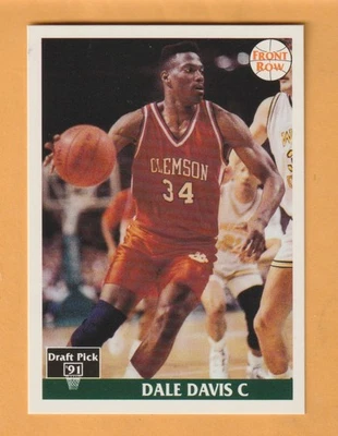Dale Davis Clemson Tigers 1991 Front Row #31 Toccoa Georgia - Image 1 of 2