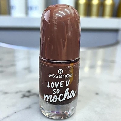 Essence Gel Nail Colour Nagellack 34 Love U So Mocha Vegan Braun farbig 💅 - Bild 1 von 4