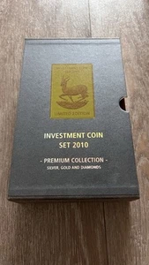 Investment Coin Set 2010 , Goldmünze, Silbermünze, Brilliant, 9999 Gold , - Bild 1 von 6