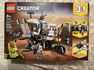 Retired Lego Set #31107 Creator 3 In 1 Space Rover Explorer New In Box - Image 1 of 2