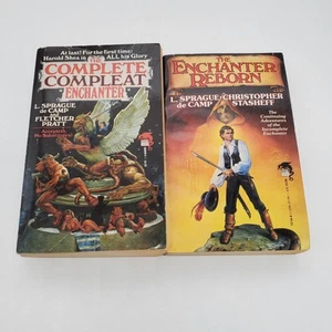 Vtg Complete Compleat Enchanter & Enchanter Reborn L Sprague De Camp PB Books - Picture 1 of 9