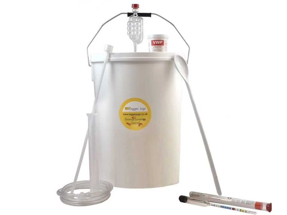 BIGGER JUGS Homebrew Starter Equipment Set Beer Cider Wine Making 40 Pint Size
