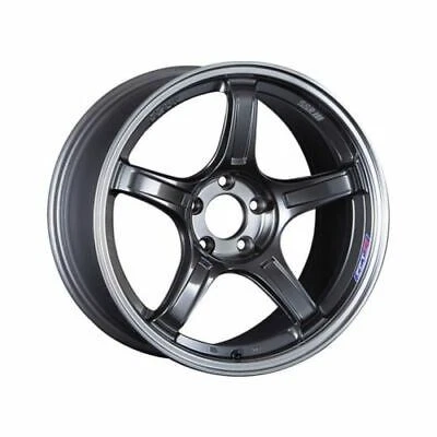SSR GTX03 38mm Offset Black Graphite Wheel 18x9.5 Size Aluminum XC18950+3805CGM - Image 1 of 1