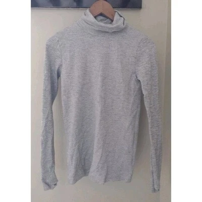 Cuello alto Athleta Flurry Blizzard Shine talla XS negro tejido fino m clima frío Foto 1 de 4