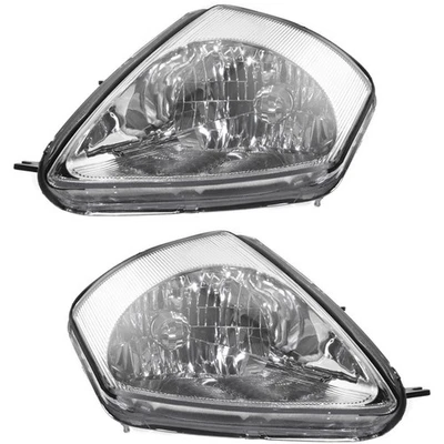 Headlight Set For 2002-2005 Mitsubishi Eclipse Left and Right With Bulb 2Pc Foto 1 de 4
