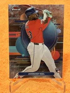 Jhonkensy Noel RC 2025 Topps Finest #117 Poco común - Cleveland Guardians - Imagen 1 de 2