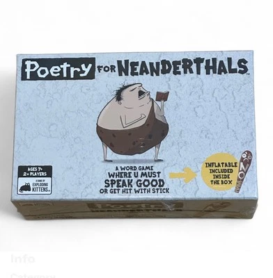 Poetry for Neanderthals Card Game - Image 1 of 3