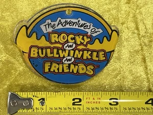 Rocky and Bullwinkle Flipper Schlüsselanhänger Kunststoff Anhänger - Bild 1 von 1