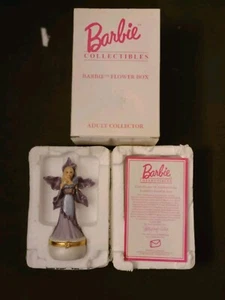 Barbie Collectibles 5" Barbie Flower Box Mini Doll 2002 Mattel For Avon New - Picture 1 of 6