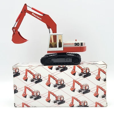 Poclain 90B Tracked Excavator 1:50 Scale Diecast Model Conrad #2898 - Image 1 of 4