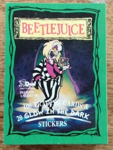 Juego de 100 tarjetas coleccionables Beetlejuice 1990 Dart Flip como nuevo - Imagen 1 de 4