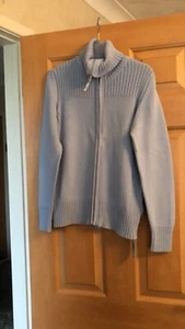 New M&S Sky Blue Jacket Size 14 - Picture 1 of 6