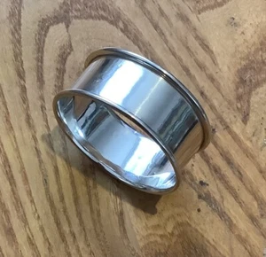 Antique Sterling Silver Napkin Ring. Art Deco. W J Myatt & Co. Birmingham 1930. - Picture 1 of 6