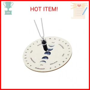 Moon Phase Pendulum Board Dowsing Divination Metaphysical Message Board Wooden C - Picture 1 of 2