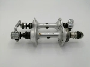 Coppia mozzi stradali OFMEGA corsa road super record campagnolo bici bike old - Foto 1 di 7