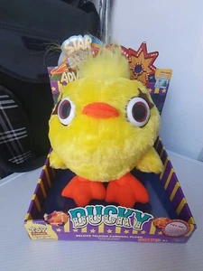 Disney Toy Story 4 Signature Collection Ducky Deluxe Talking Plush - Picture 1 of 3