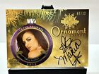 Bancwarmer Holiday Archive Maria Kanellis feuille d'or ornement signatures #'d/10