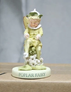 Cicely Mary Barker, POPLAR FAIRY Flower Fairy figurine, Retired #88952 - Picture 1 of 11