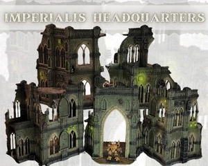 Imperialis Headquarters: Gothic Sci-Fi Modular Cathedral Terrain for 28mm Tablet - Bild 1 von 15