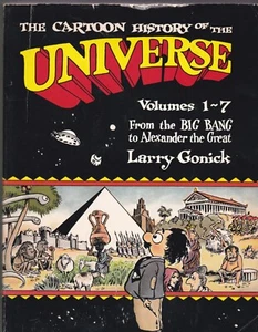 The Cartoon History Of The Universe Volumes 1-7 By Larry Gonick - Picture 1 of 9