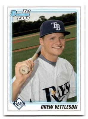Drew Vettleson 2010 Bowman Draft Picks & Prospects Baseball #BDPP59 TB Rays - Image 1 of 2