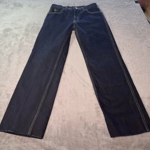 Vintage Calvin Klein Jeans Made In USA Sz 32 Waist Men Straight Leg *Hemmed* 2y - Picture 1 of 15