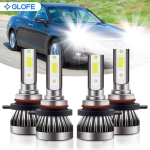 For Honda Accord 2006-2009 2010 2011 2012 9005 9006 LED Headlight High Low Bulbs - Imagen 1 de 9