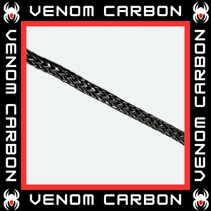 1/4" Carbon Fiber Braided Sleeve - Picture 1 of 4