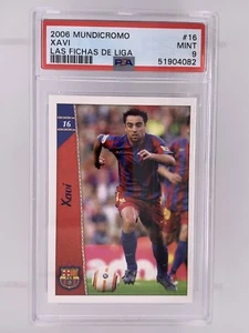 Xavi Mundi Cromo Liga #16 2006 PSA 9 Mundicromo - Imagen 1 de 2