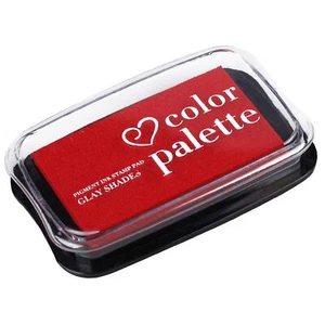Large Red Ink Pad for Rubber Stamps 4×2.6 inch Ink Pads Permanent for Paper W... - Picture 1 of 4