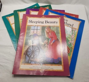 The Beloved Treasury of Giant Classic Fairy Tales 6 GIANT BOOKS SNOW WHITE -MISC - Picture 1 of 17