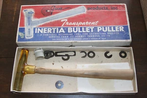 Vintage GUN PRODUCTS INC. Transparent Inertia Bullet Puller w/ Original Box 1961 - Picture 1 of 2