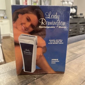 Vintage Lady Remington Electric Shaver New Wer-6000 brand new Sealed - Picture 1 of 4